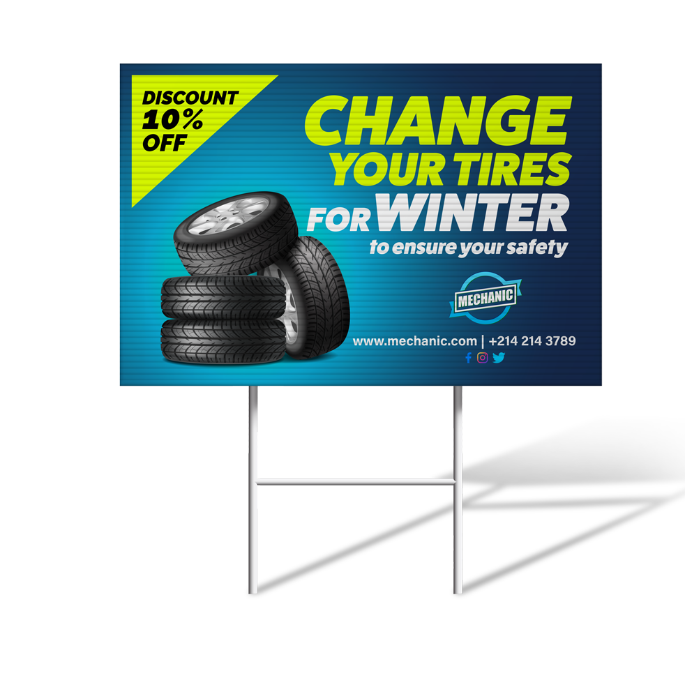 Print Your Design / Custom - Yard Signs