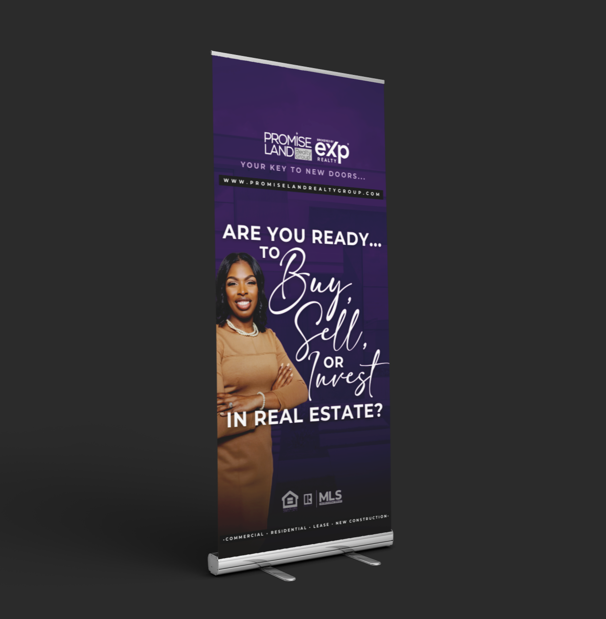 Print Your Design / Custom - Pull-Up Banners